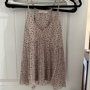 Paper crane tank top